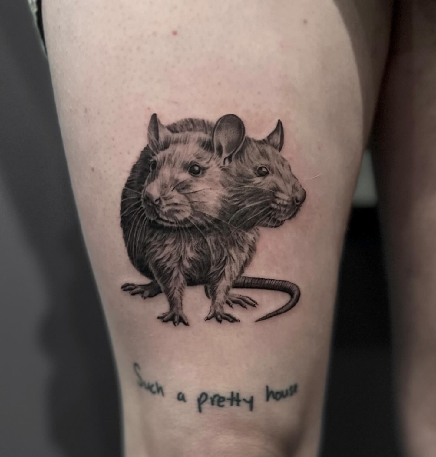 Tattoo by @leeranco_tattoos — realism, black_and_grey