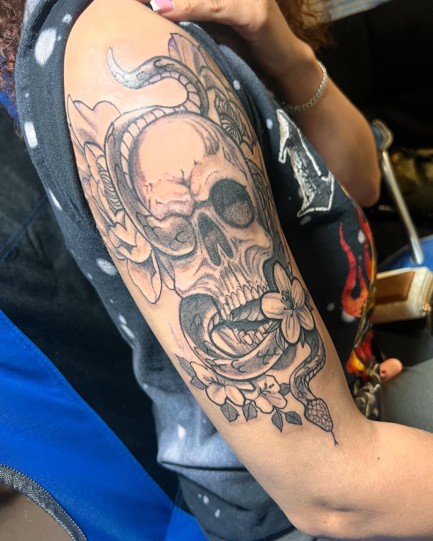 Tattoo by @ace2135 — black_and_grey, realism