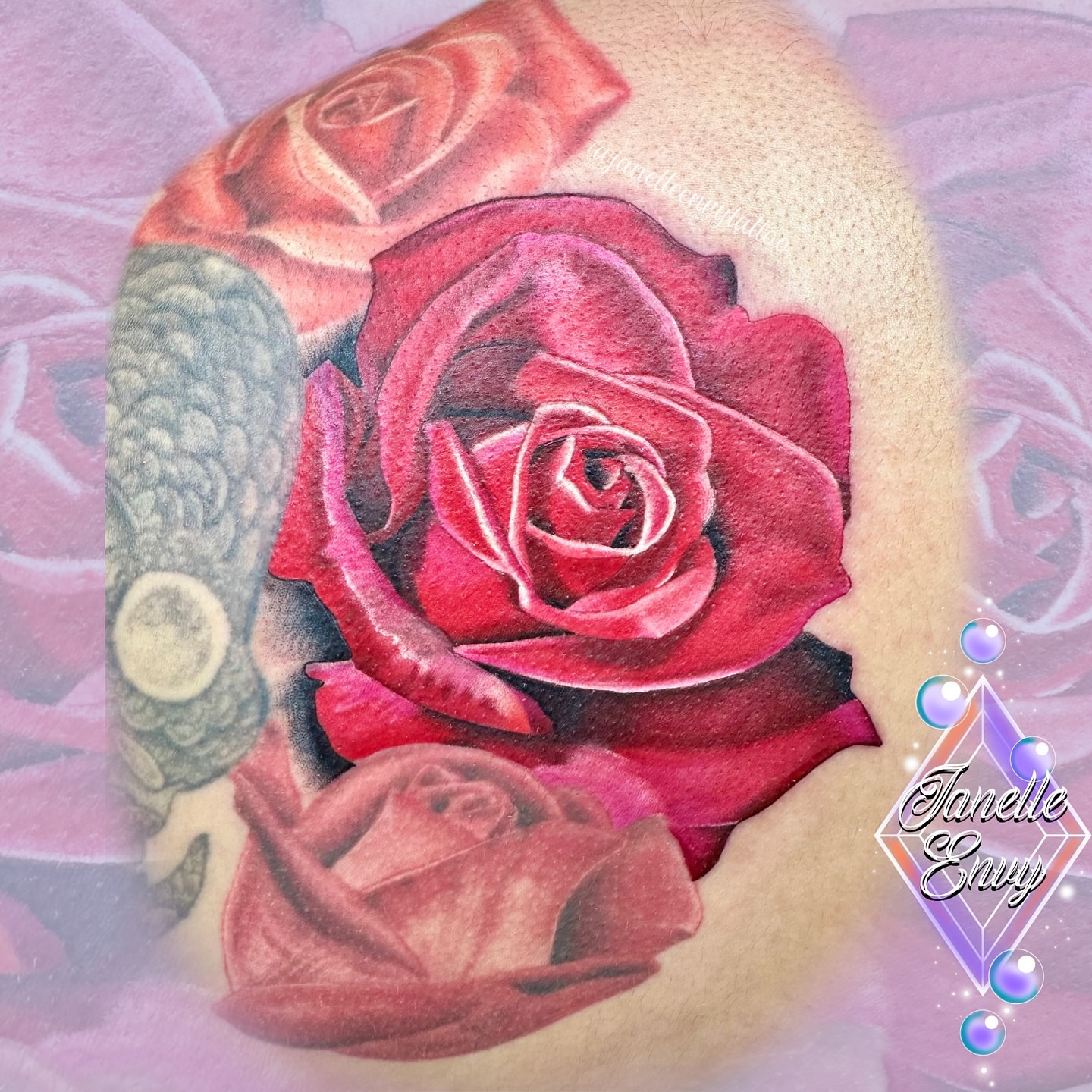 Tattoo by @janelleenvytattoo — realism