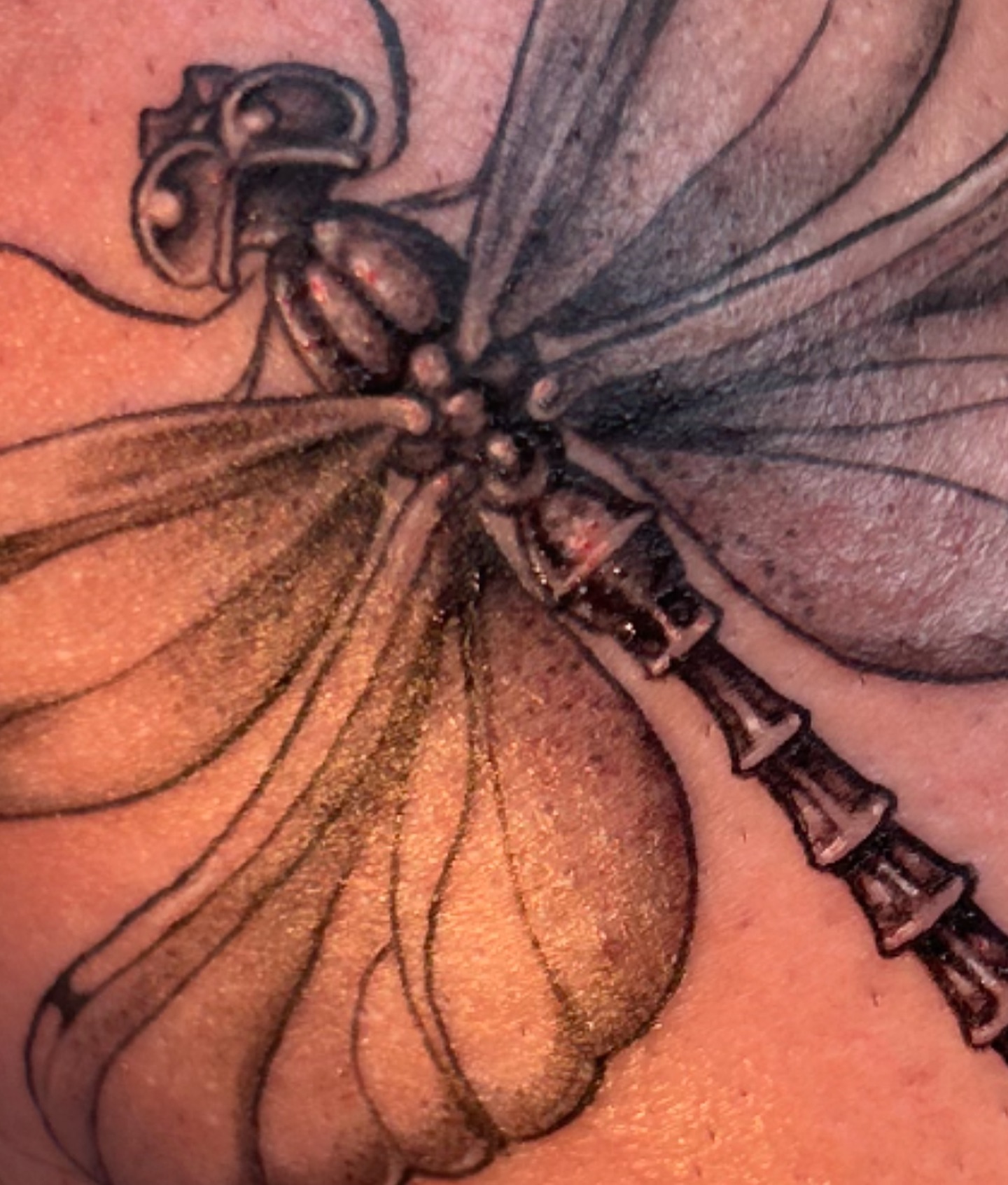 Tattoo by @ragingmaddie — black_and_grey