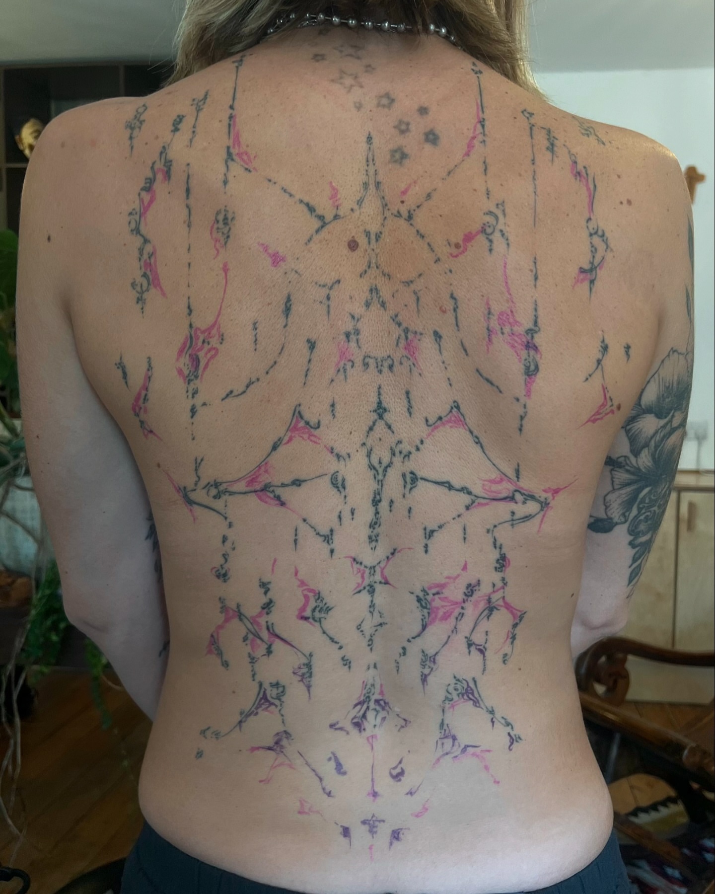 Tattoo by @orbritual — geometric