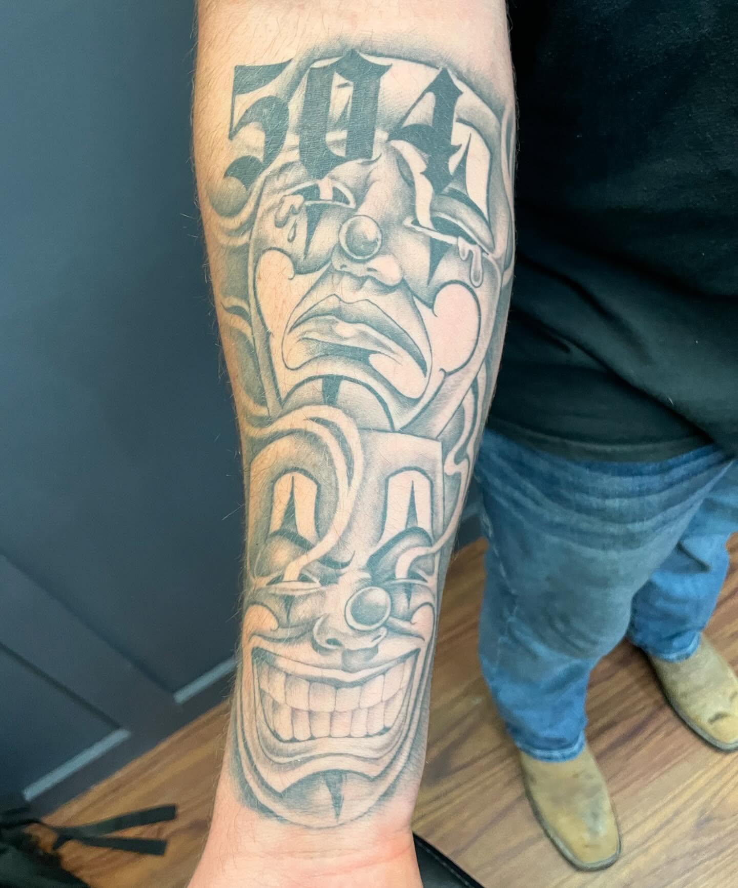 Tattoo by @bohemianblake — black_and_grey