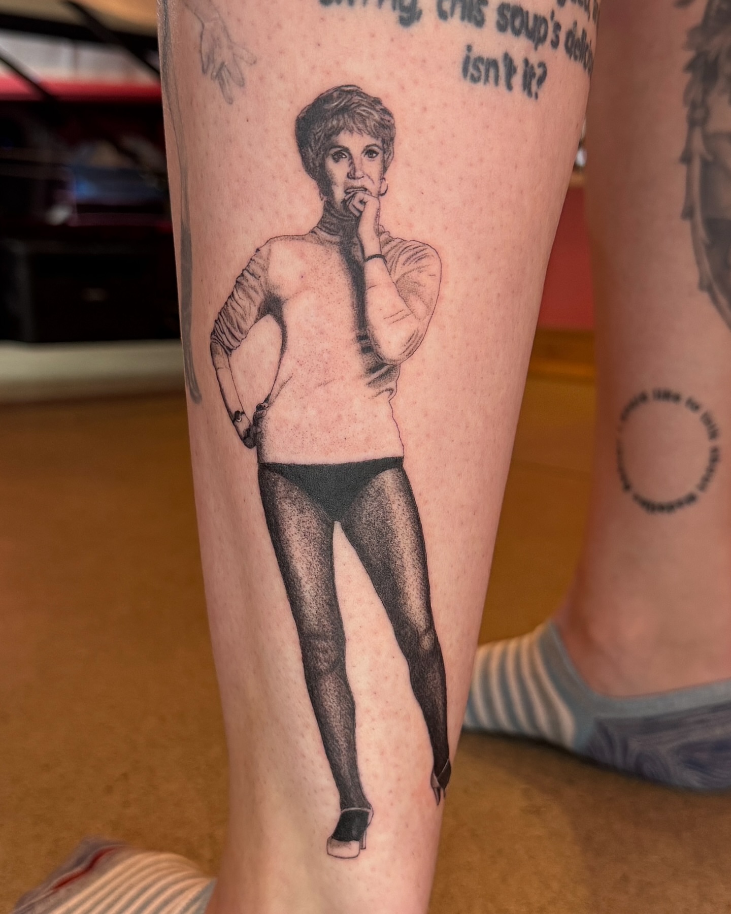 Tattoo by @shannoneperry — dotwork