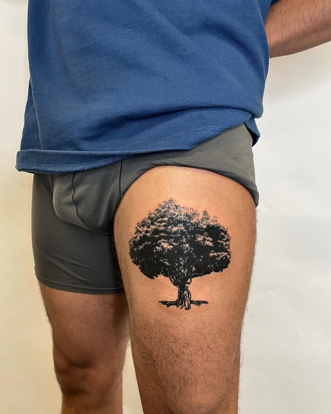 Tattoo by @telephonepole2 — black_and_grey, realism