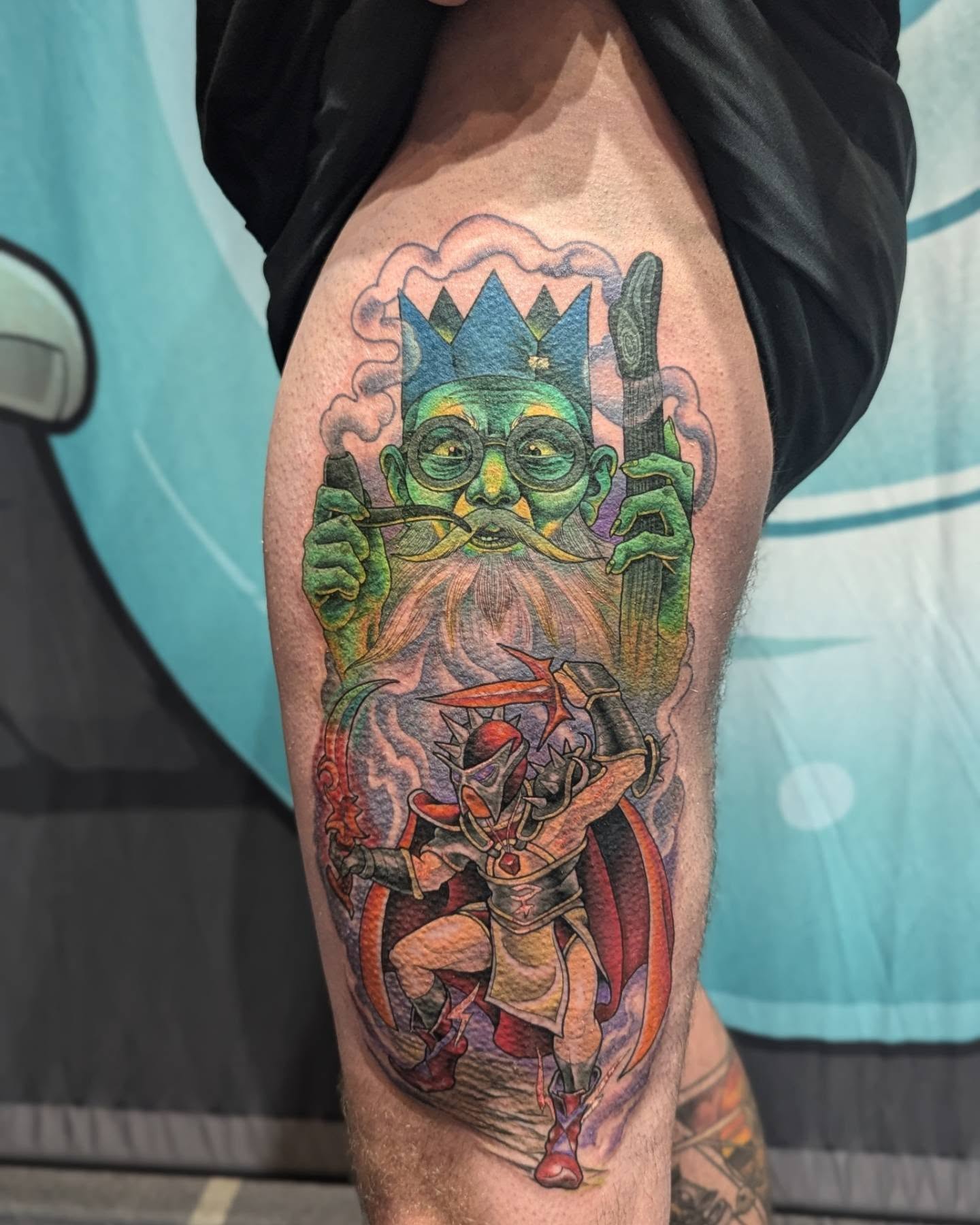 Tattoo by @kellysevertson — new_school, illustrative