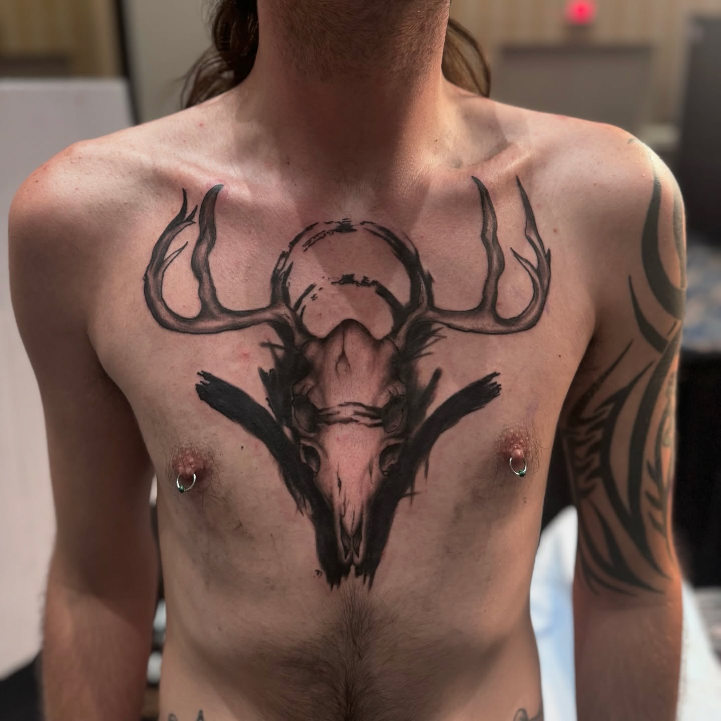 Tattoo by @cody_mooretattoos — black_and_grey, realism