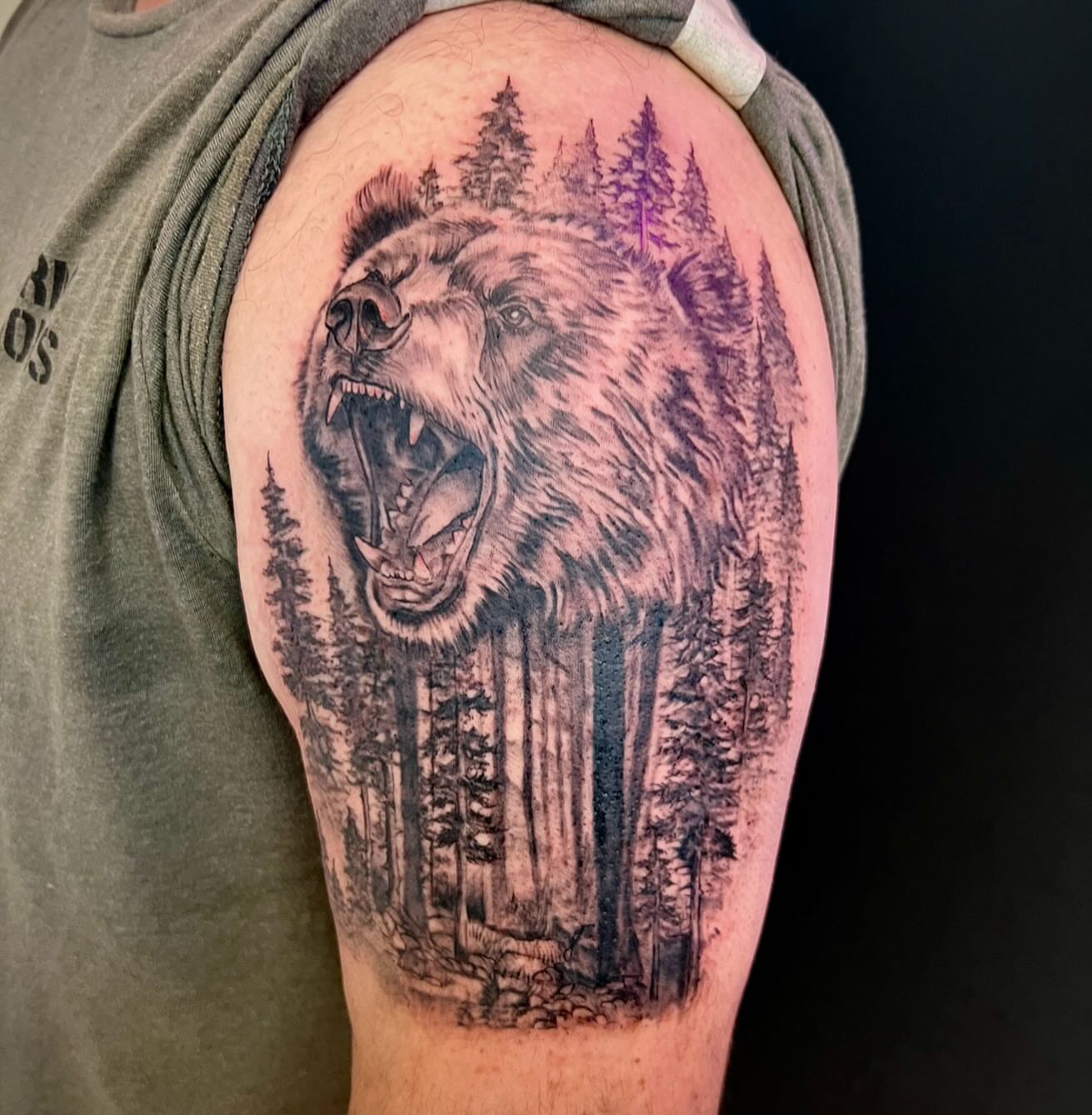 Tattoo by @jespetrietattoos β realism, black_and_grey
