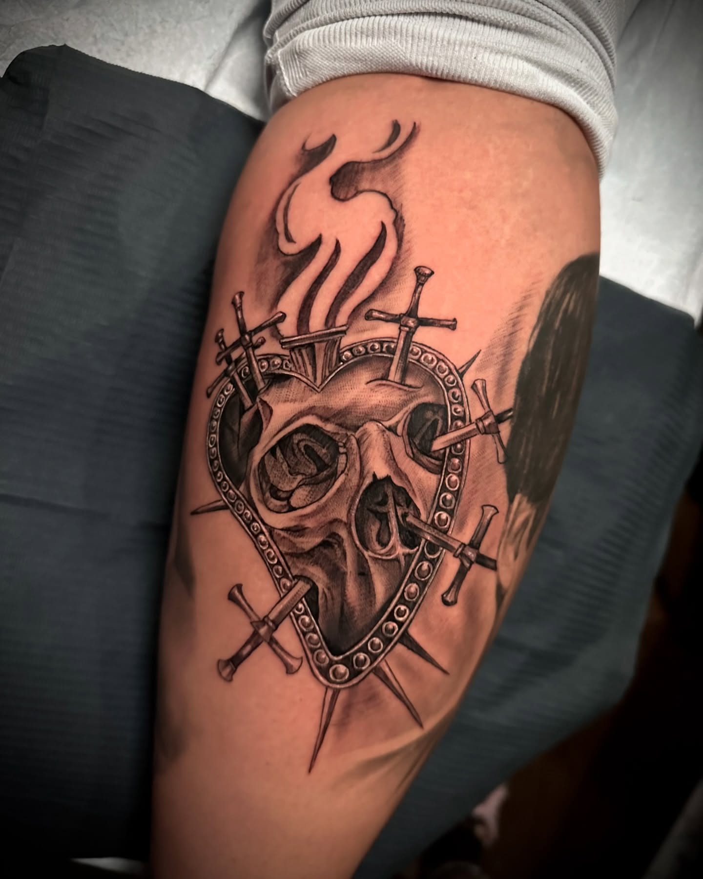 Tattoo by @tainotattoos β black_and_grey, realism
