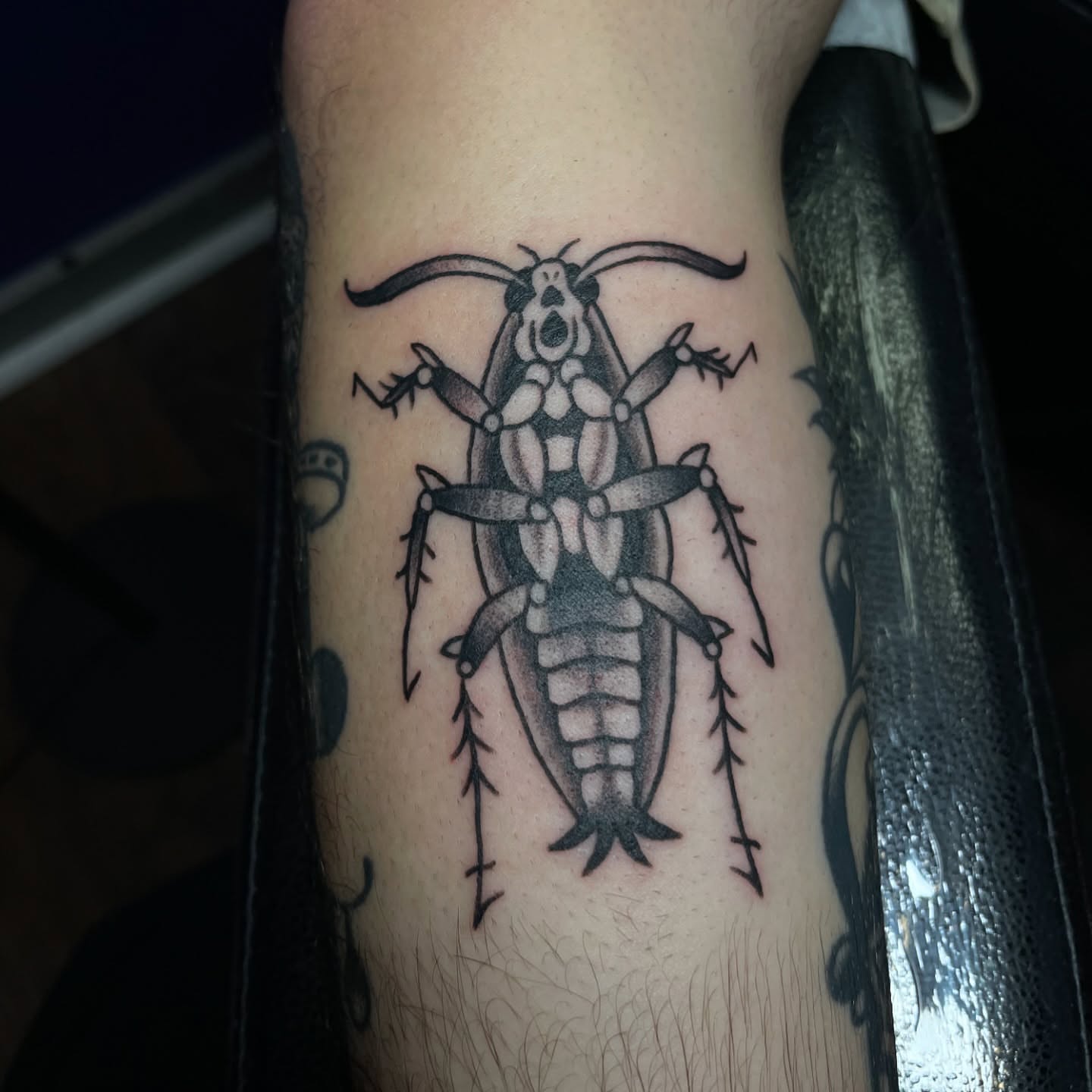 Tattoo by @krasuetattoo — black_and_grey
