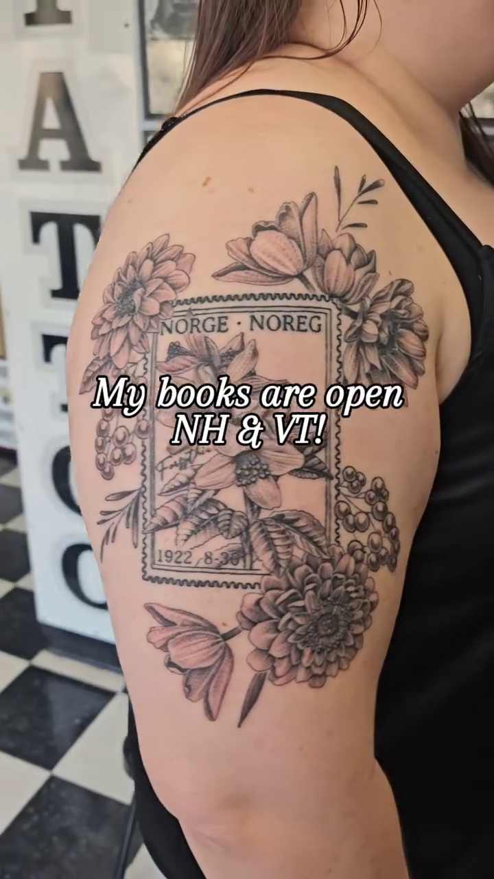 Tattoo by @amandalopeztatt2 — black_and_grey, realism
