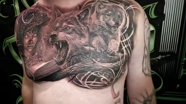 Tattoo by @47inked — realism, black_and_grey