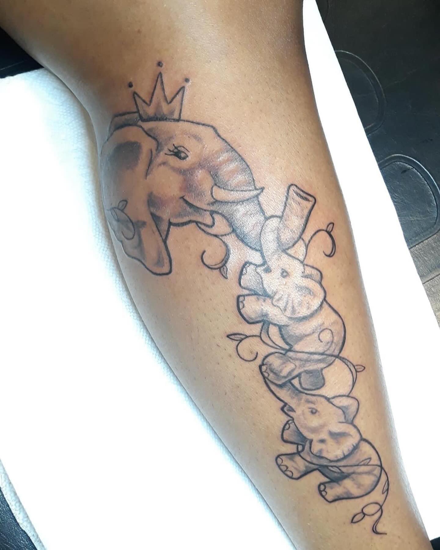 Tattoo by @ace2135 — black_and_grey