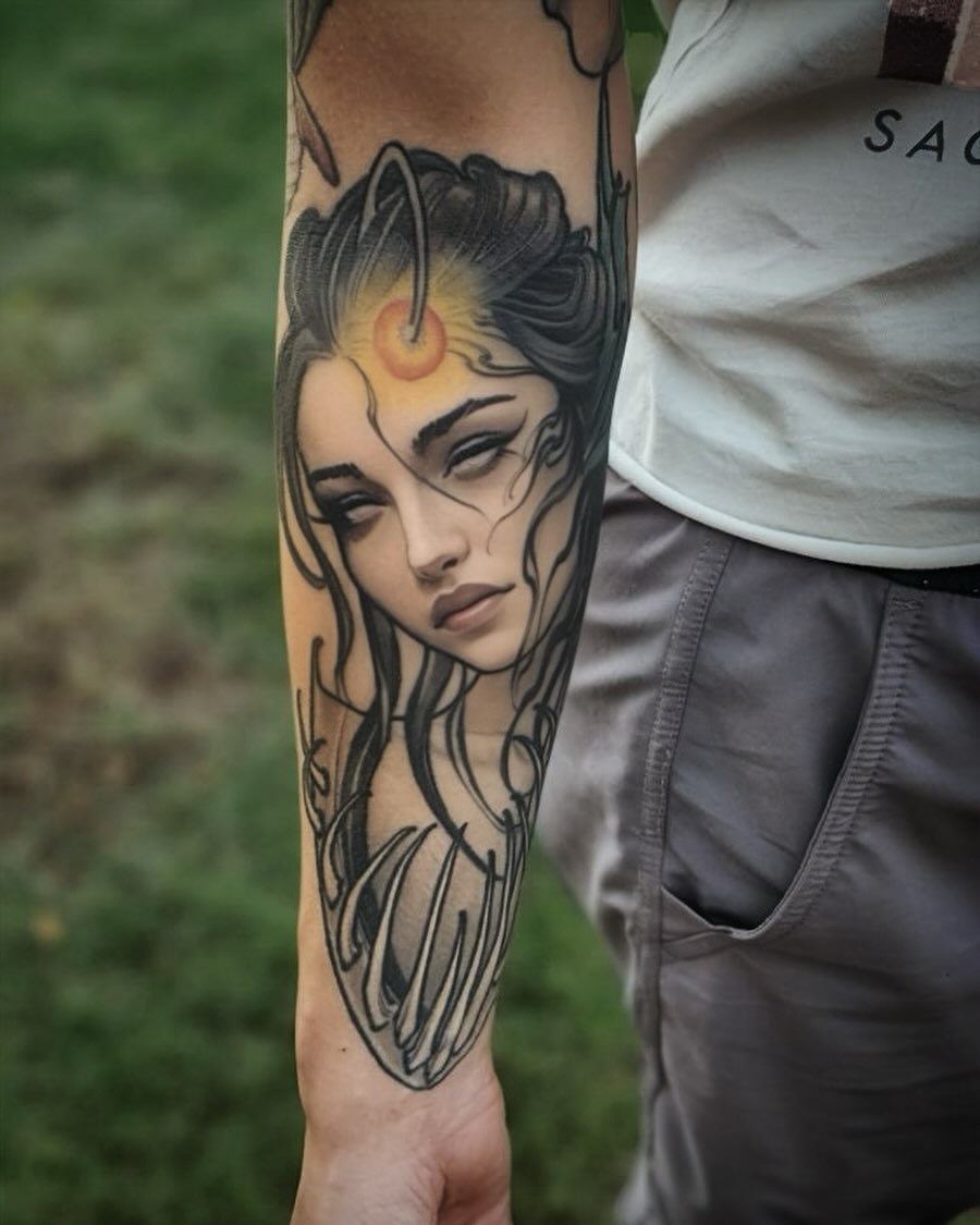 Tattoo by @jeffnortontattoo — black_and_grey, realism