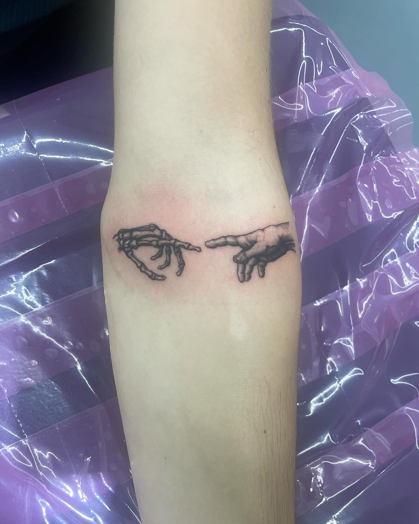 Tattoo by @crawfordtats — black_and_grey