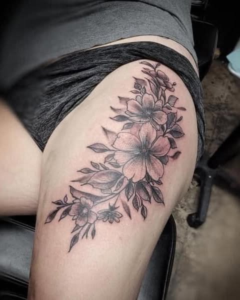Tattoo by @sheffieldink — black_and_grey