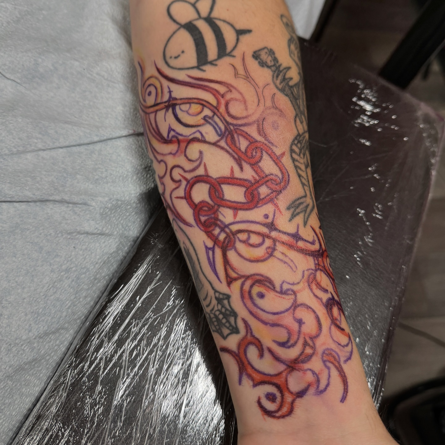 Tattoo by @ellafromhella — new_school, tribal