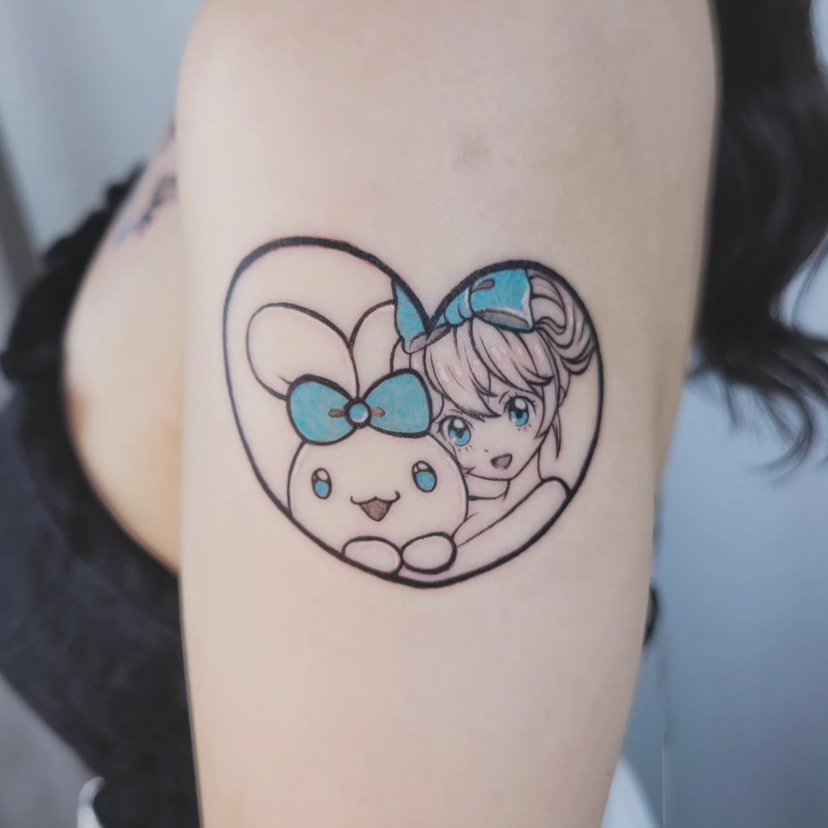Tattoo by @yun.maeng_ttt — anime