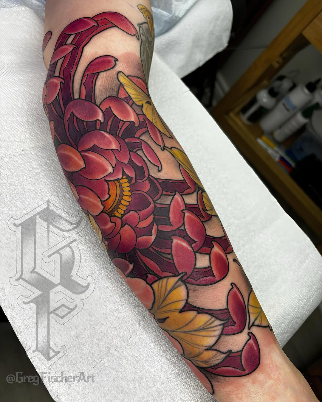 Tattoo by @gregfischerart โ japanese_irezumi, neo_traditional