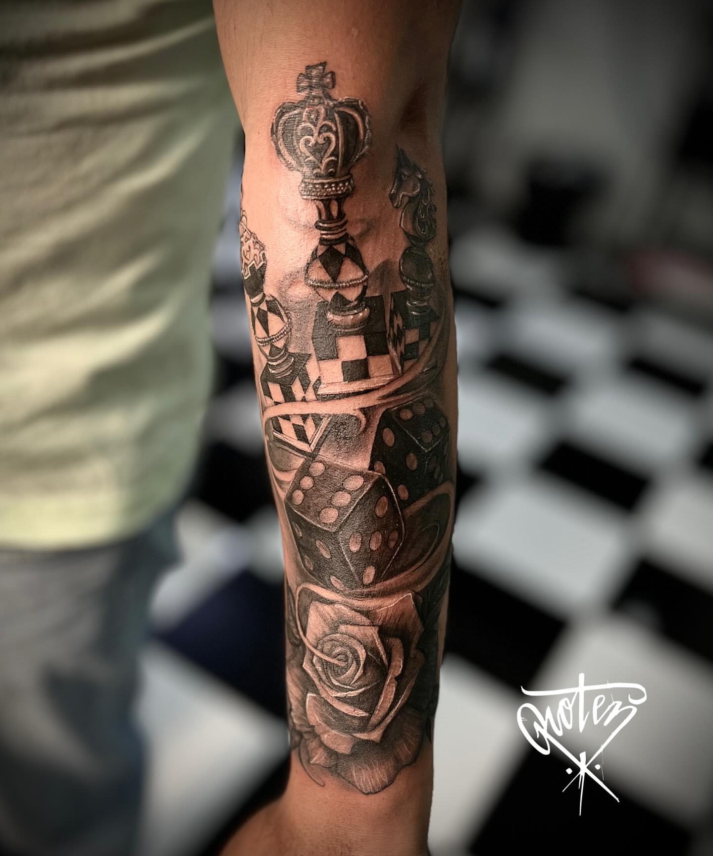 Tattoo by @rotenhill_tattoo — black_and_grey, realism