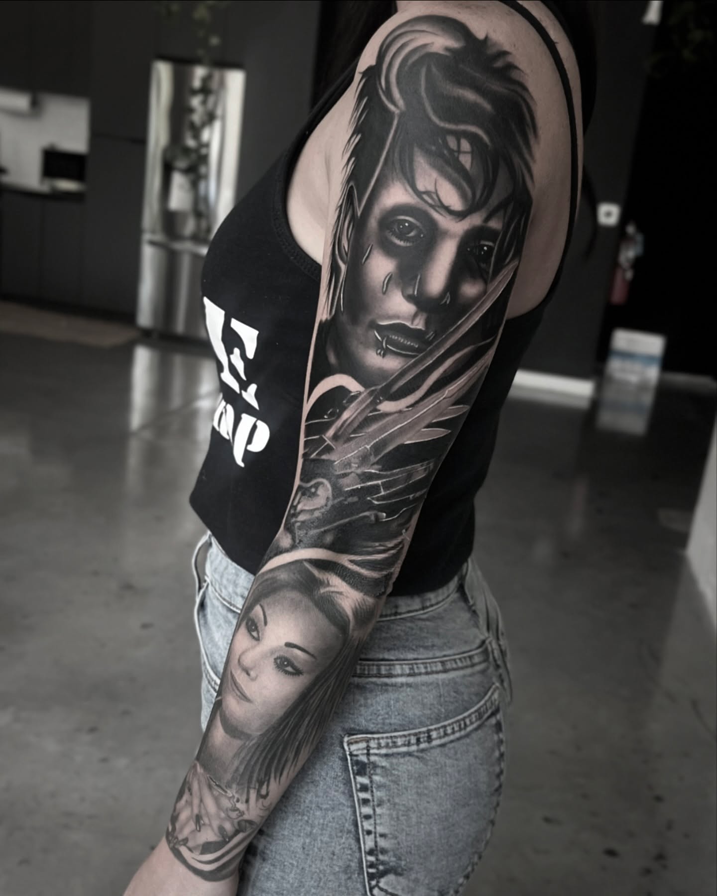 Tattoo by @blakeferonetattoo β realism, dark_realism