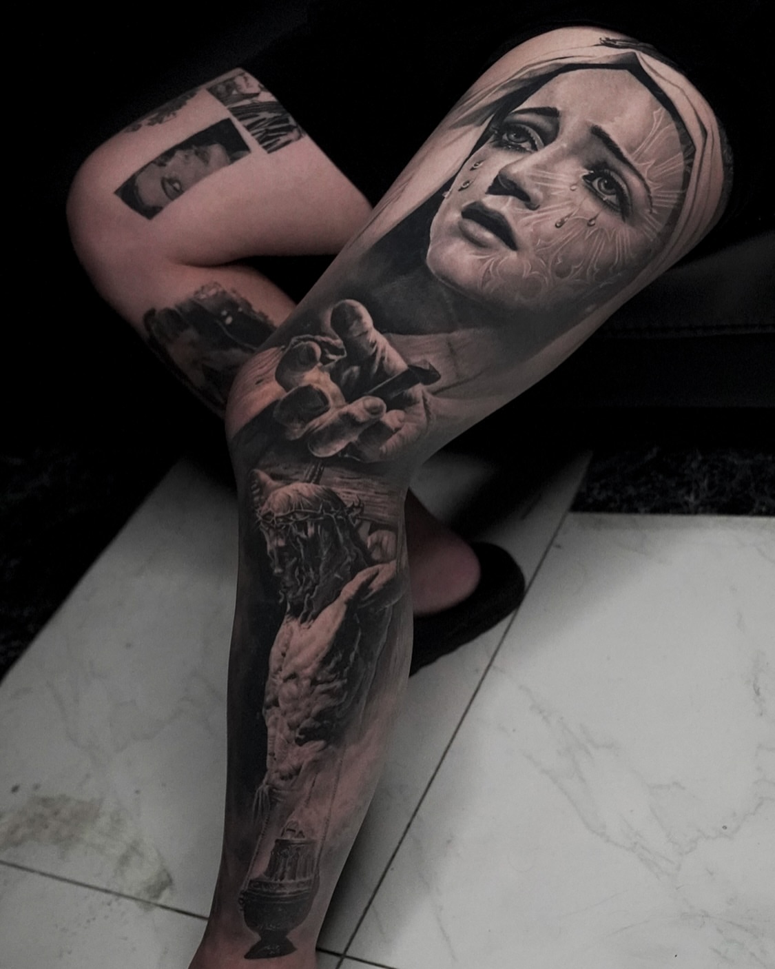 Tattoo by @umzii__tattoo β realism, dark_realism