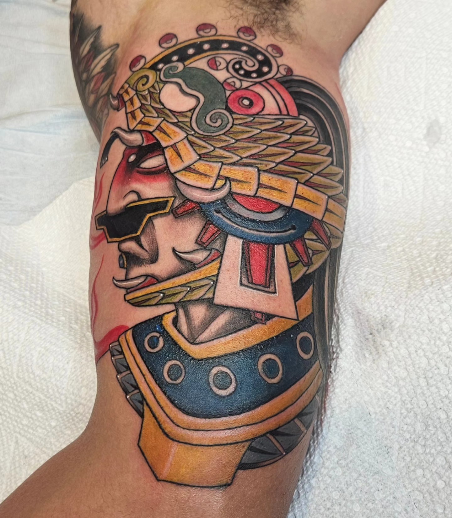 Tattoo by @alfredo_diazflores — american_traditional, dotwork