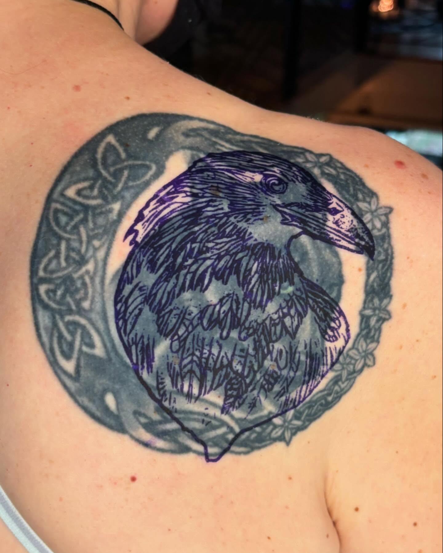 Tattoo by @clumsysurgeon — black_and_grey