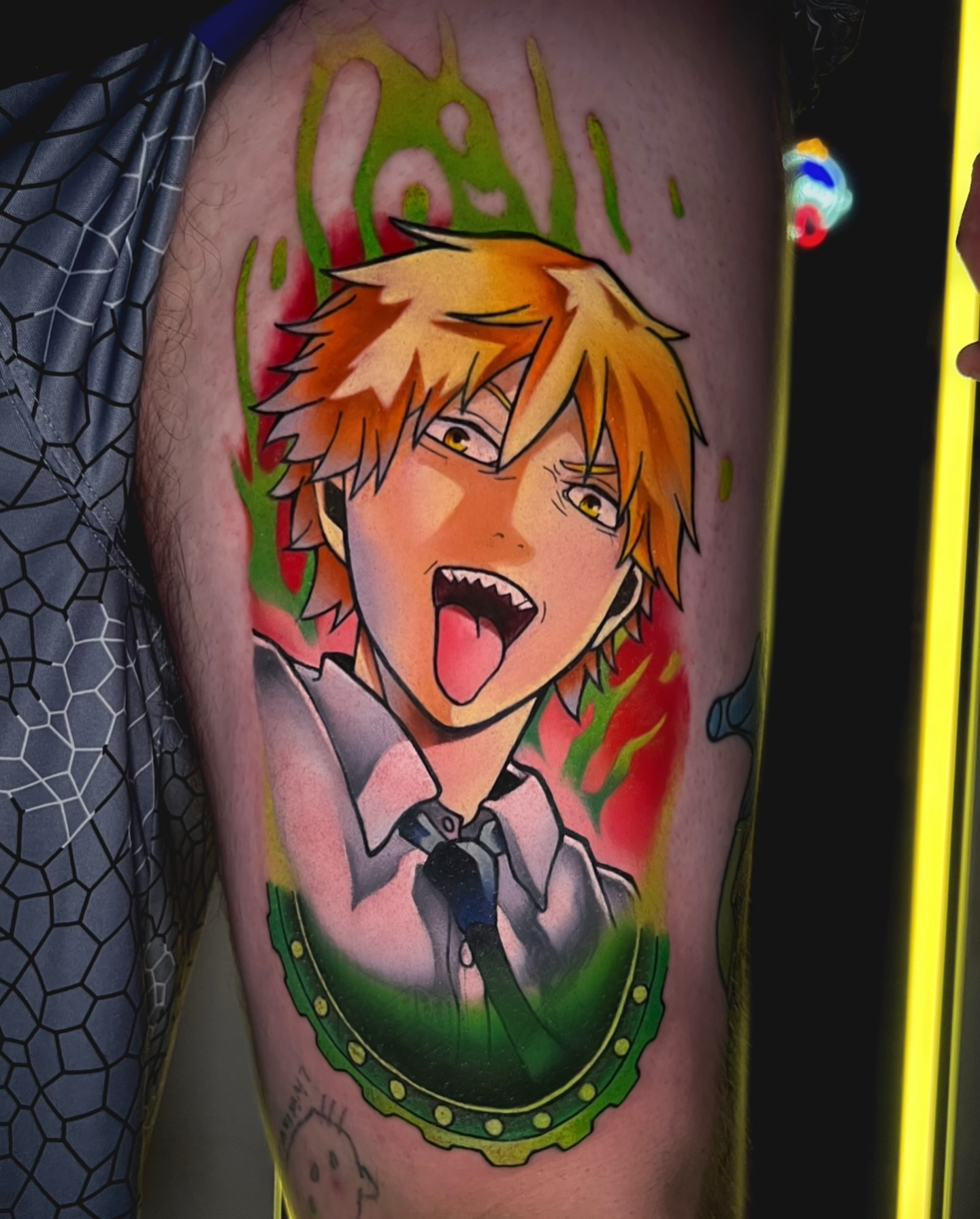 Tattoo by @nightcitytattoos β anime