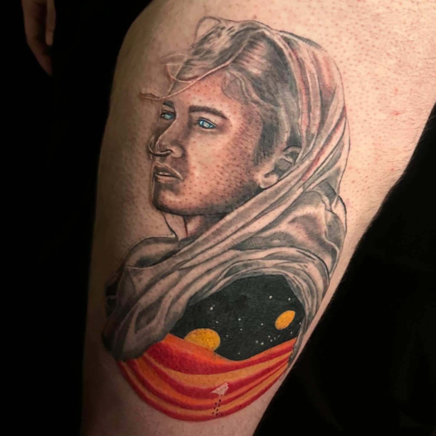Tattoo by @m.fioretattoo β realism, dotwork