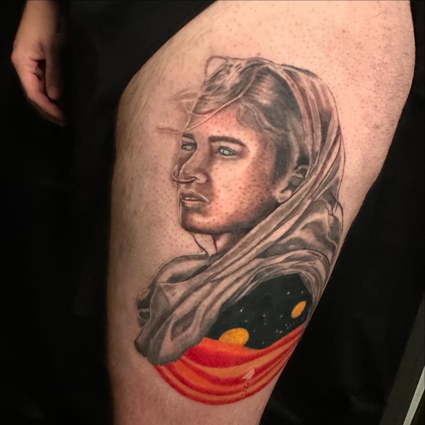 Tattoo by @m.fioretattoo β realism, dotwork