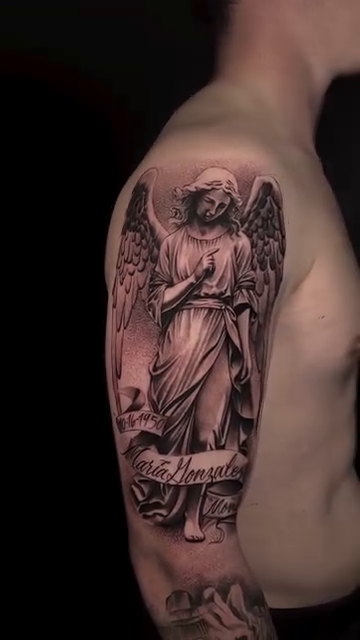 Tattoo by @lujanink — realism, black_and_grey
