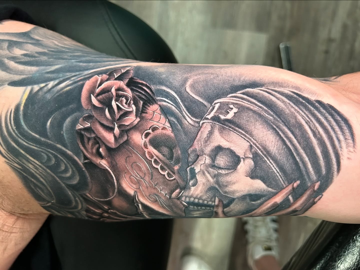 Tattoo by @danbostic_sdt — black_and_grey, realism