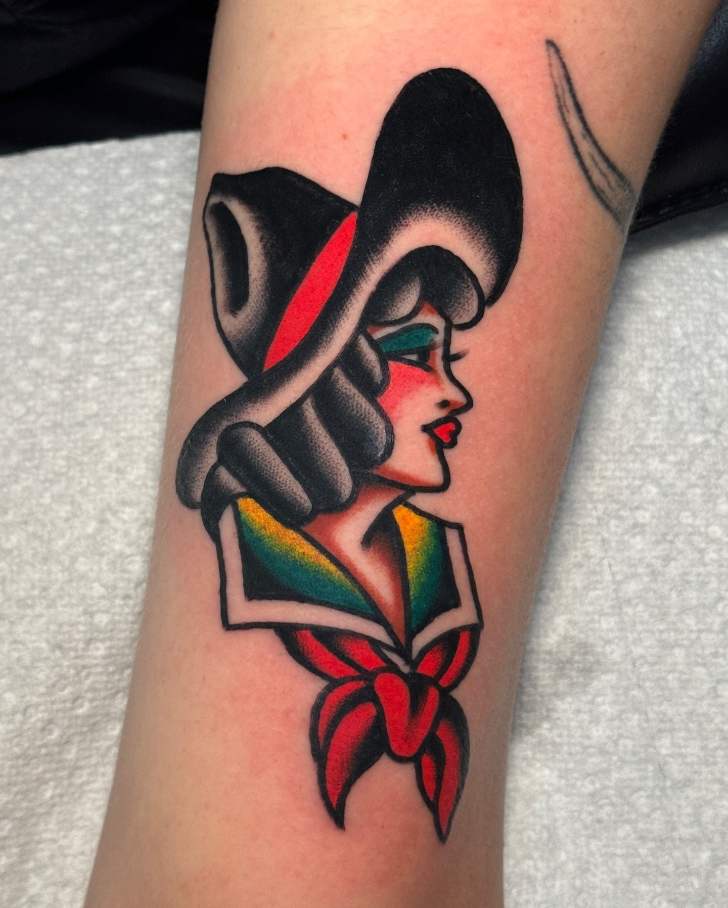 Tattoo by @angelhandstattoo — american_traditional