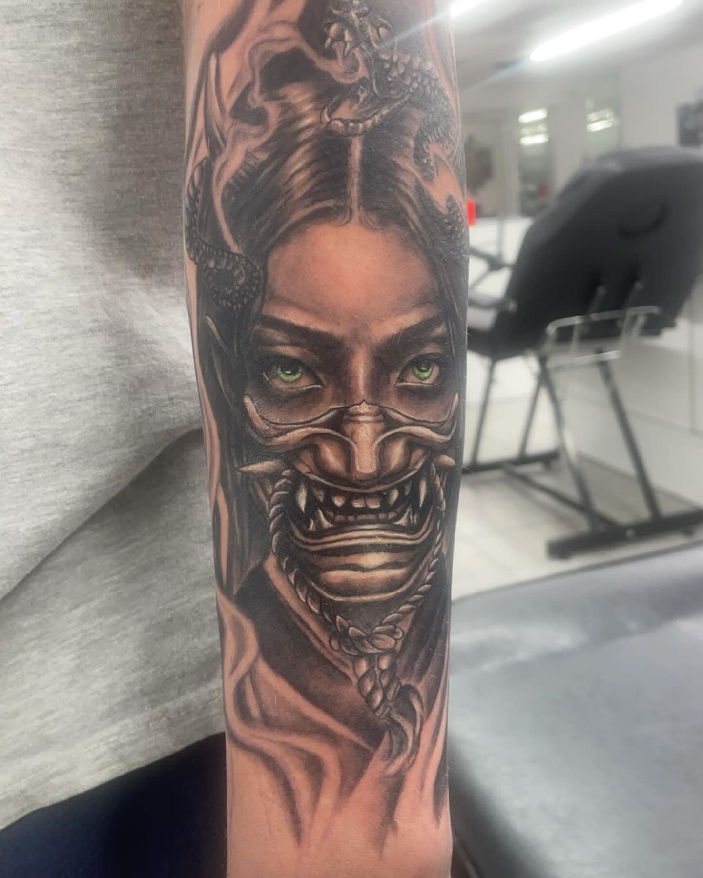 Tattoo by @crawfordtats — dark_realism