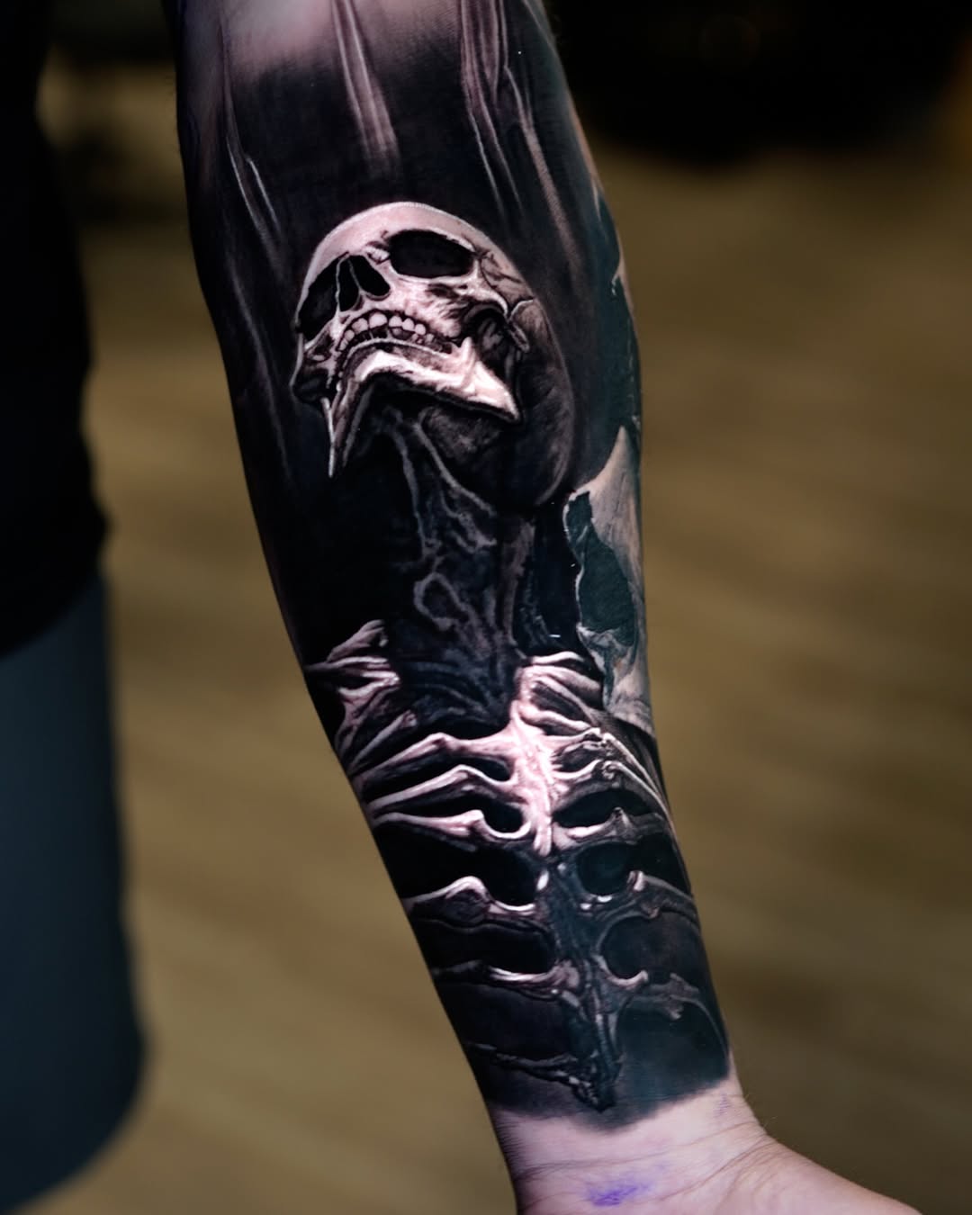 Tattoo by @tattoosbygonzo β realism, dark_realism