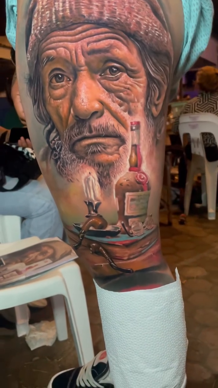 Tattoo by @ricksnayupac — realism, black_and_grey