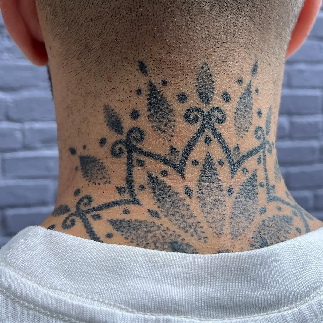 Tattoo by @f_u_z_z_z_z_ — geometric, dotwork