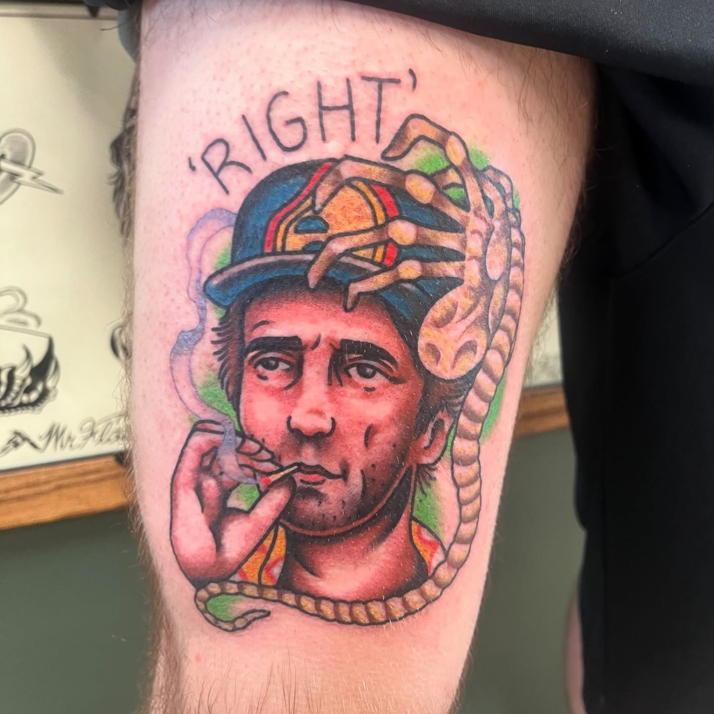 Tattoo by @fearlessfoxes — american_traditional