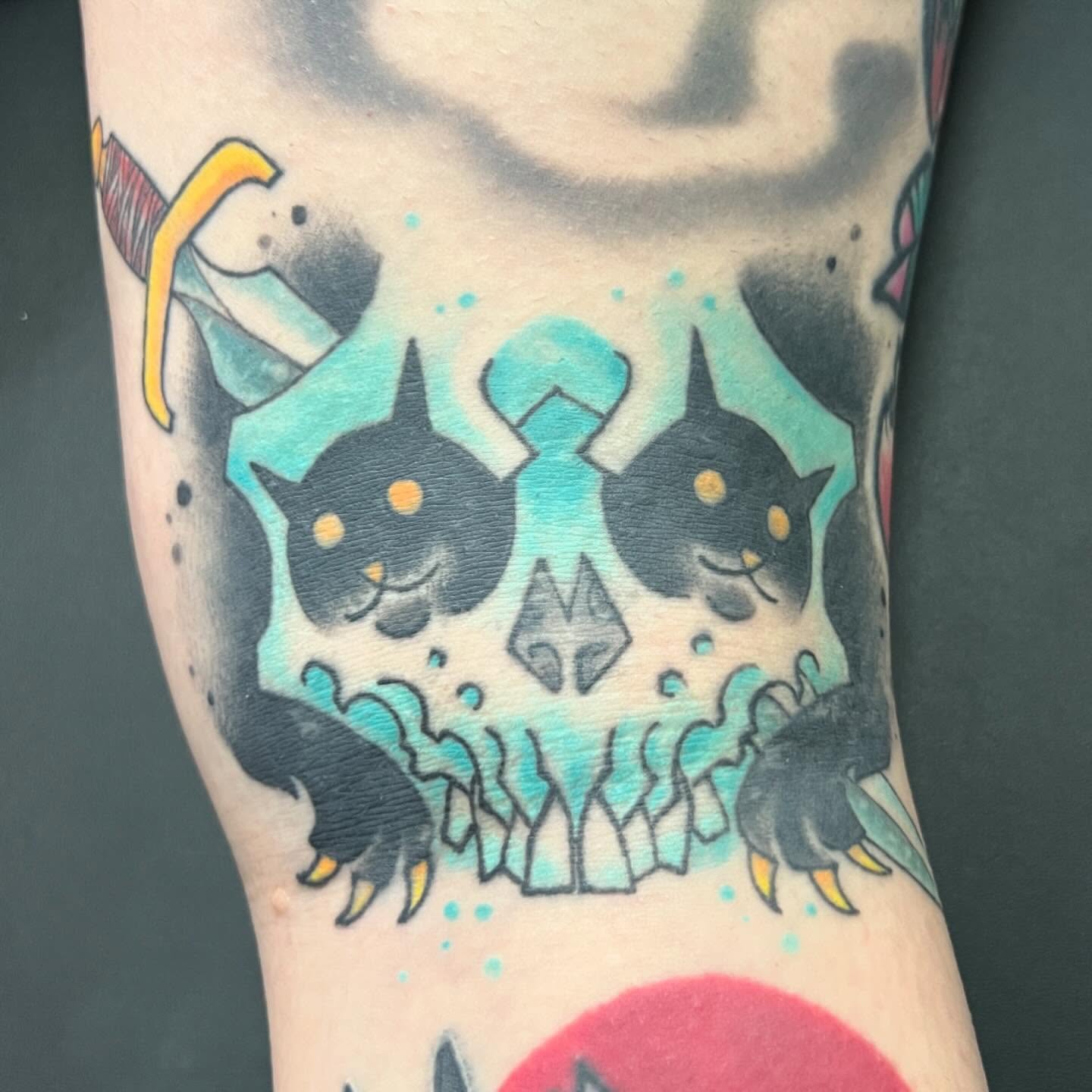 Tattoo by @christopher_vaughn_gay — trash_polka