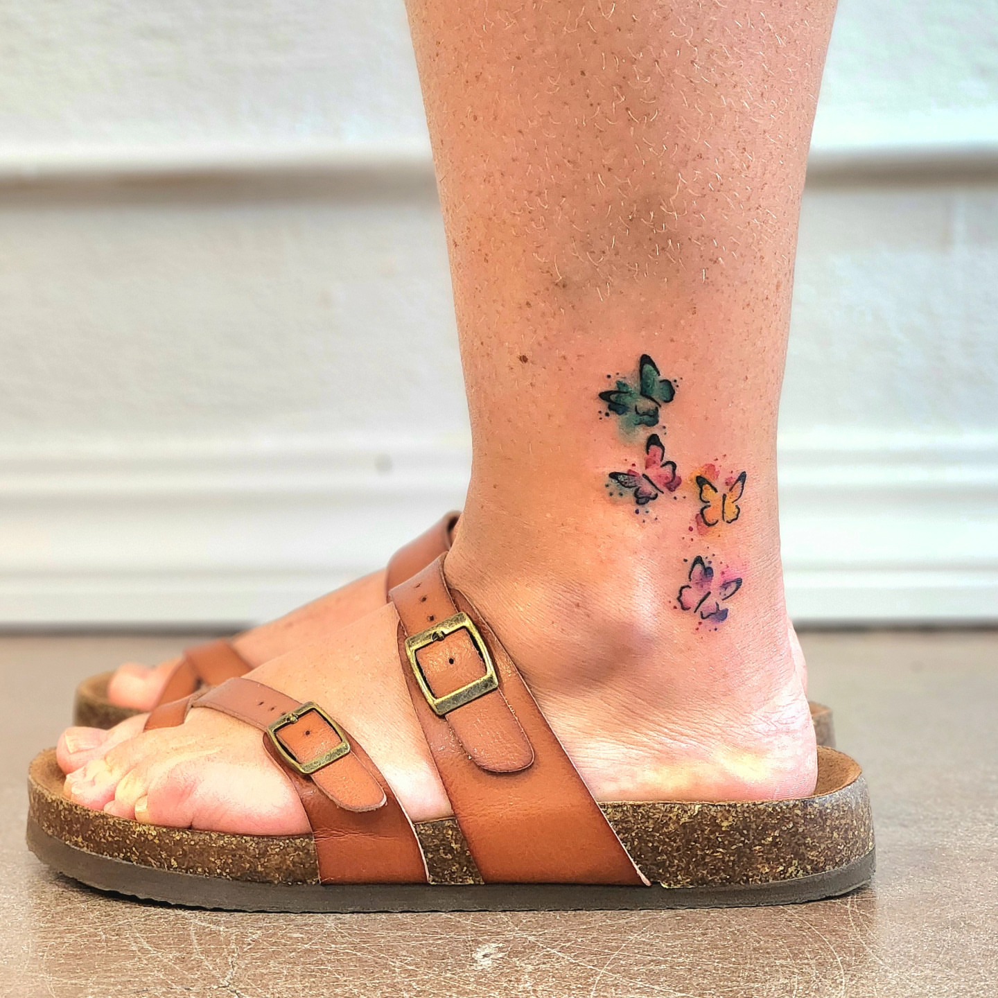 Tattoo by @artbyalizard — watercolor