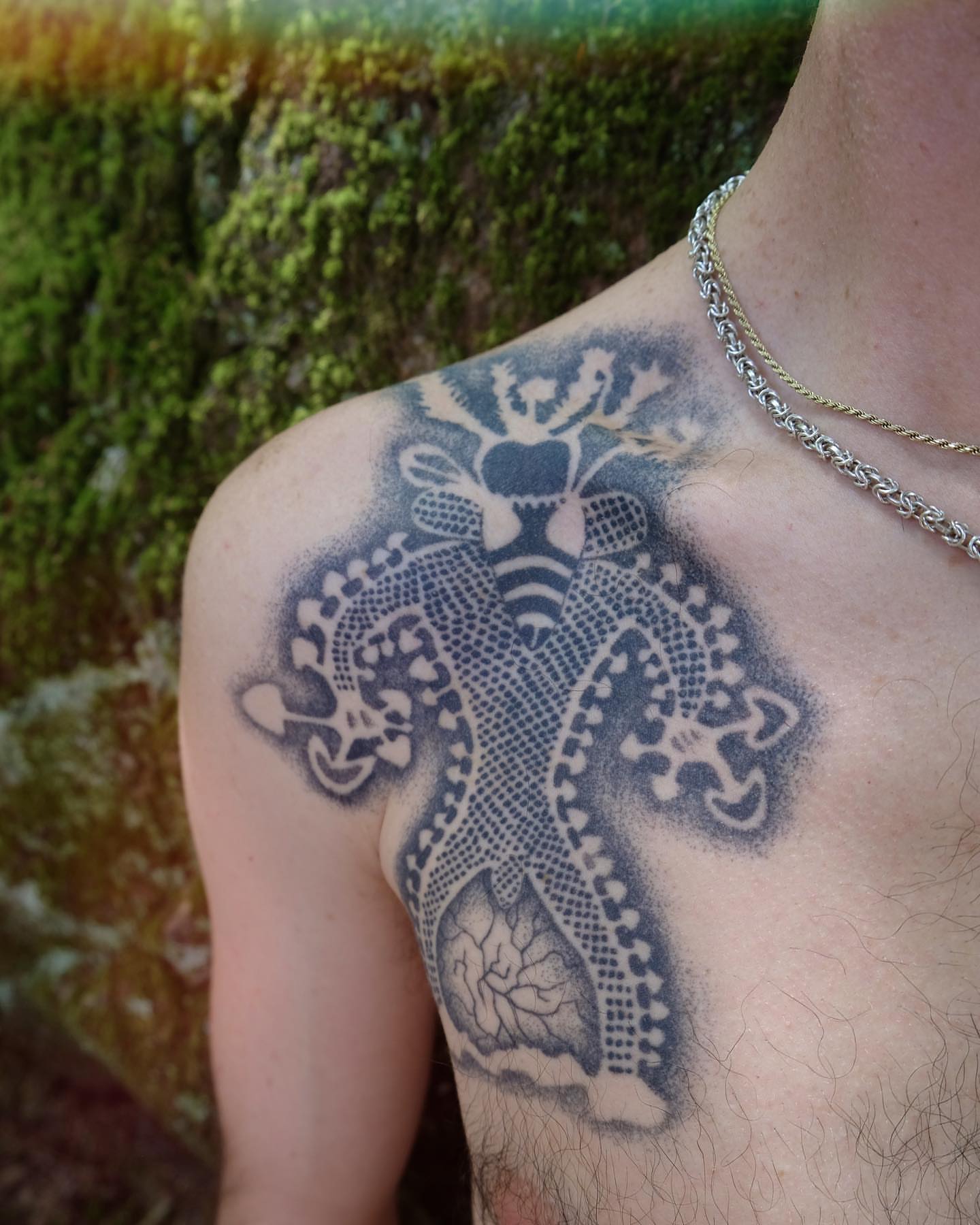 Tattoo by @rosie_coyote — black_and_grey