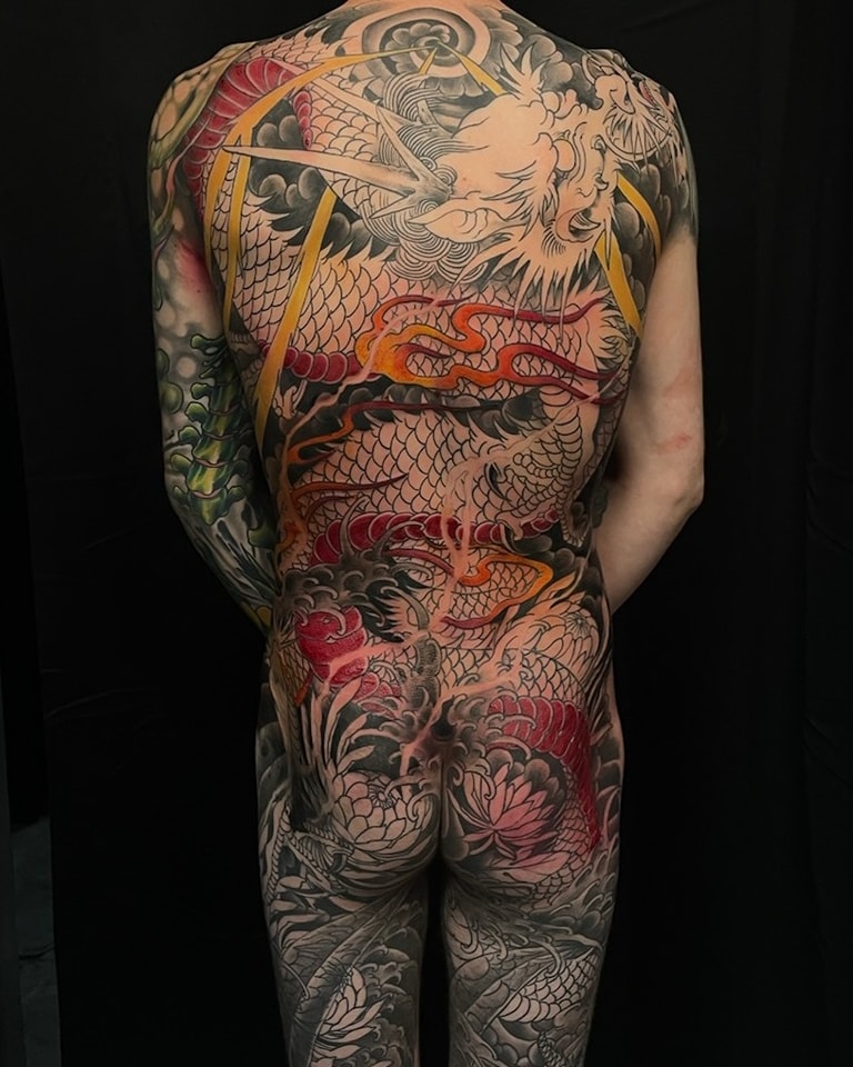 Tattoo by @mrjamesvaughn — japanese_irezumi