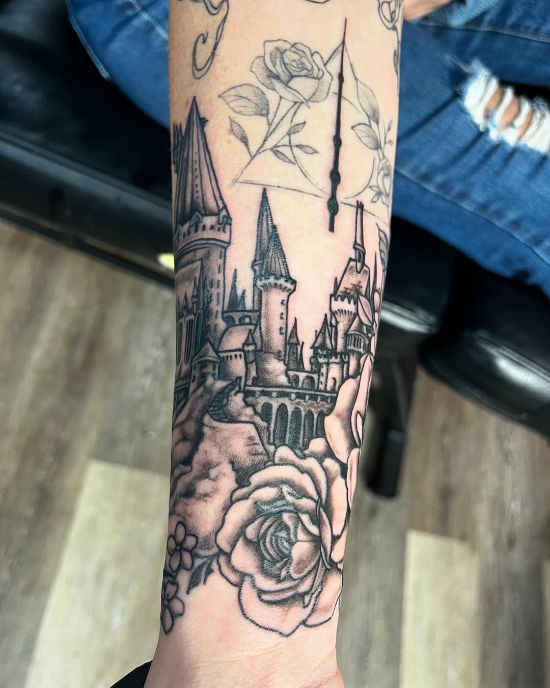Tattoo by @gauge.creations — realism, black_and_grey