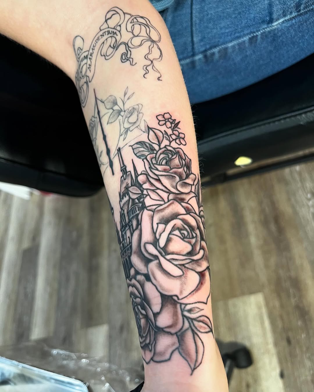 Tattoo by @gauge.creations — realism, black_and_grey