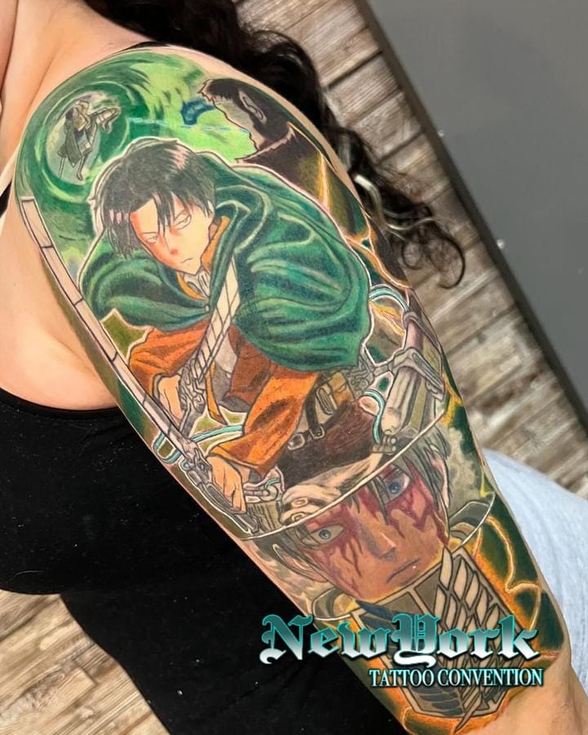 Tattoo by @m.fioretattoo β anime