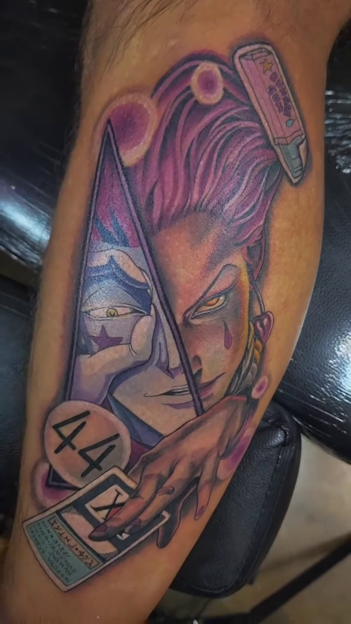 Tattoo by @kreativejuices13 — anime, new_school