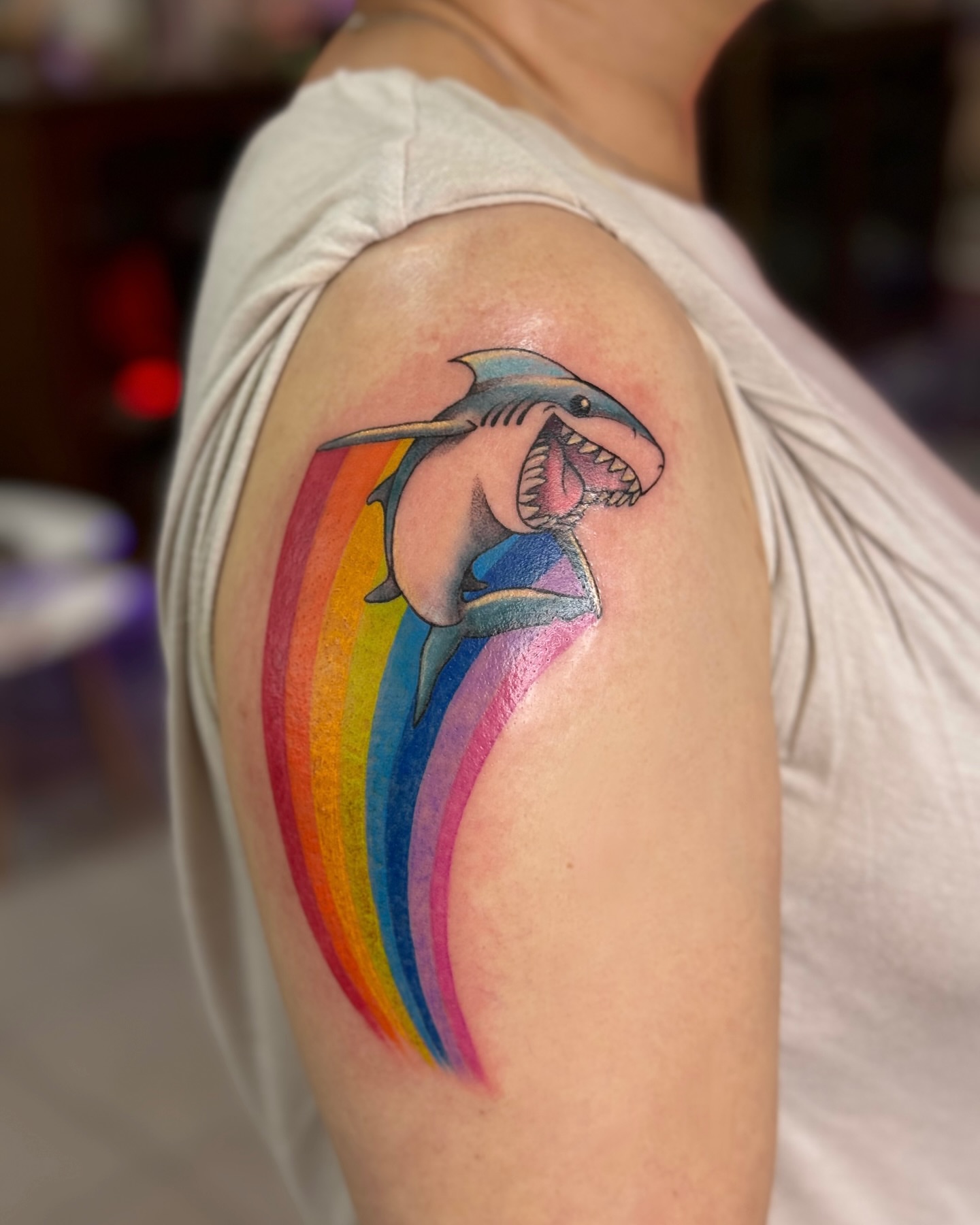 Tattoo by @livingsticker β new_school