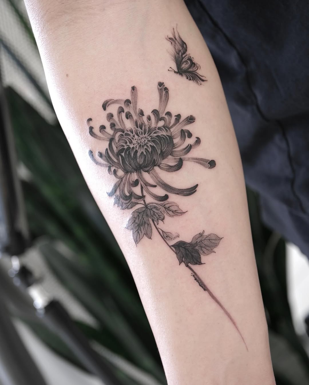Tattoo by @mj_inkflow — black_and_grey, realism