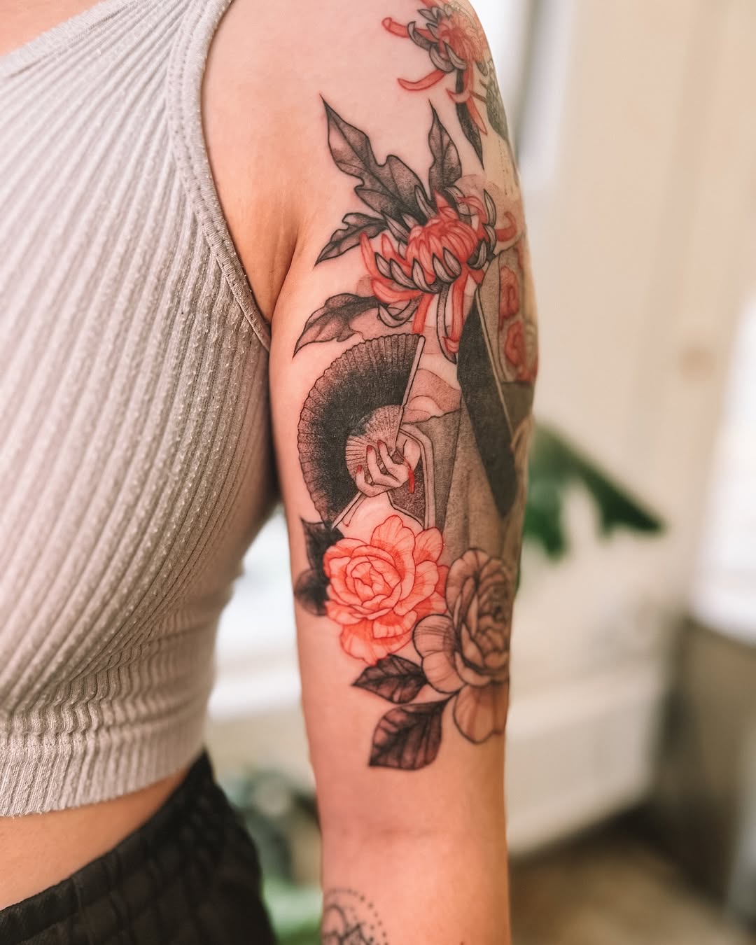 Tattoo by @sebrinapham — japanese_irezumi, realism