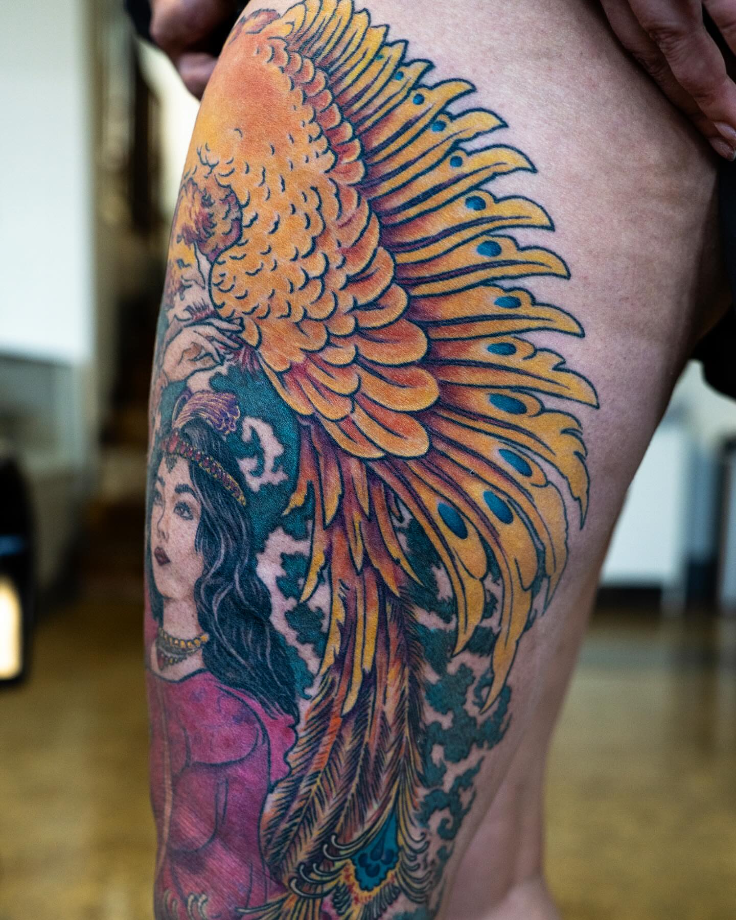 Tattoo by @rowanrhystattoo — illustrative